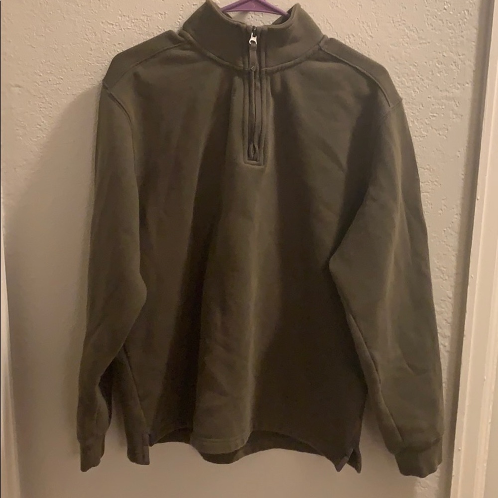 Eddie bower men’s zipper neck pullover